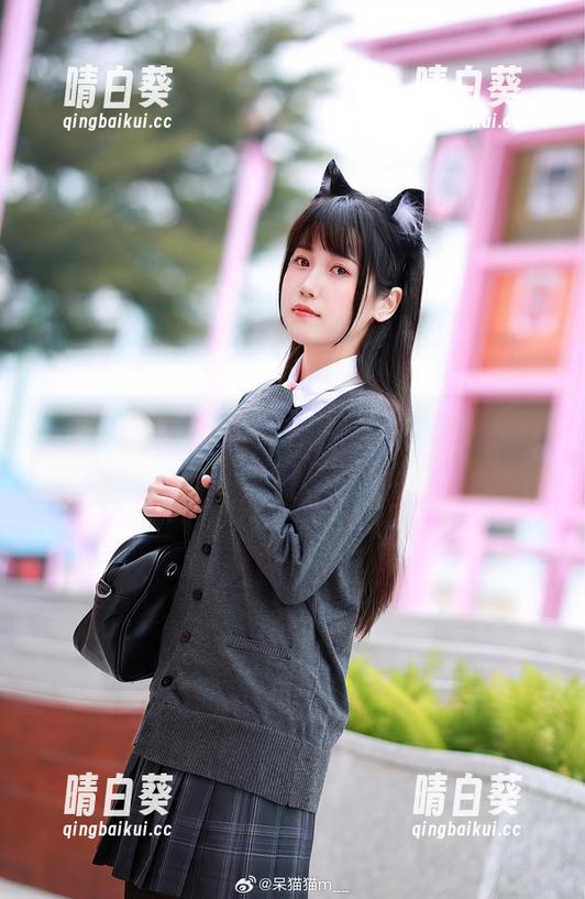 清纯如风，不呆猫写真合集带你走进清新世界.txt