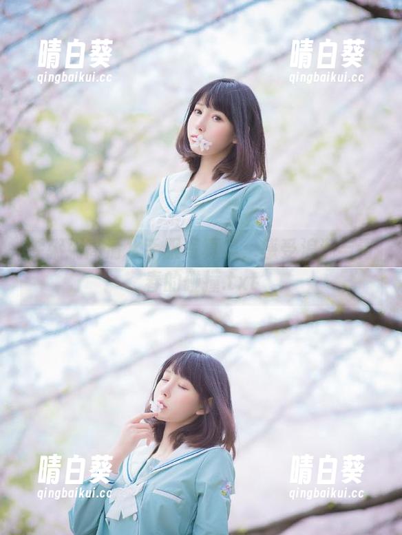 雯粥粥高清水手服写真集，感受浪潮与青春的碰撞.txt